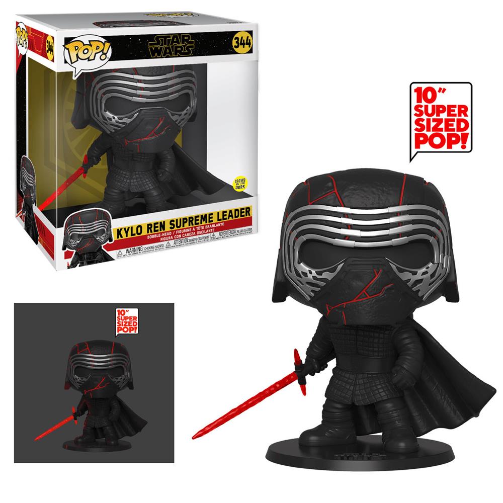 Funko Pop Grande Kylo Ren Supreme Leader 344 (Super Sized) (Glows) (Star Wars)