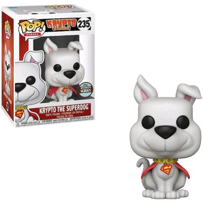 Funko Pop Heroes - Krypto The Superdog 235 (Specialty Series) (Vaulted)