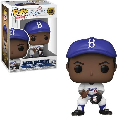 Funko Pop Jackie Robinson 42 (Dodgers) (Sports Legends)