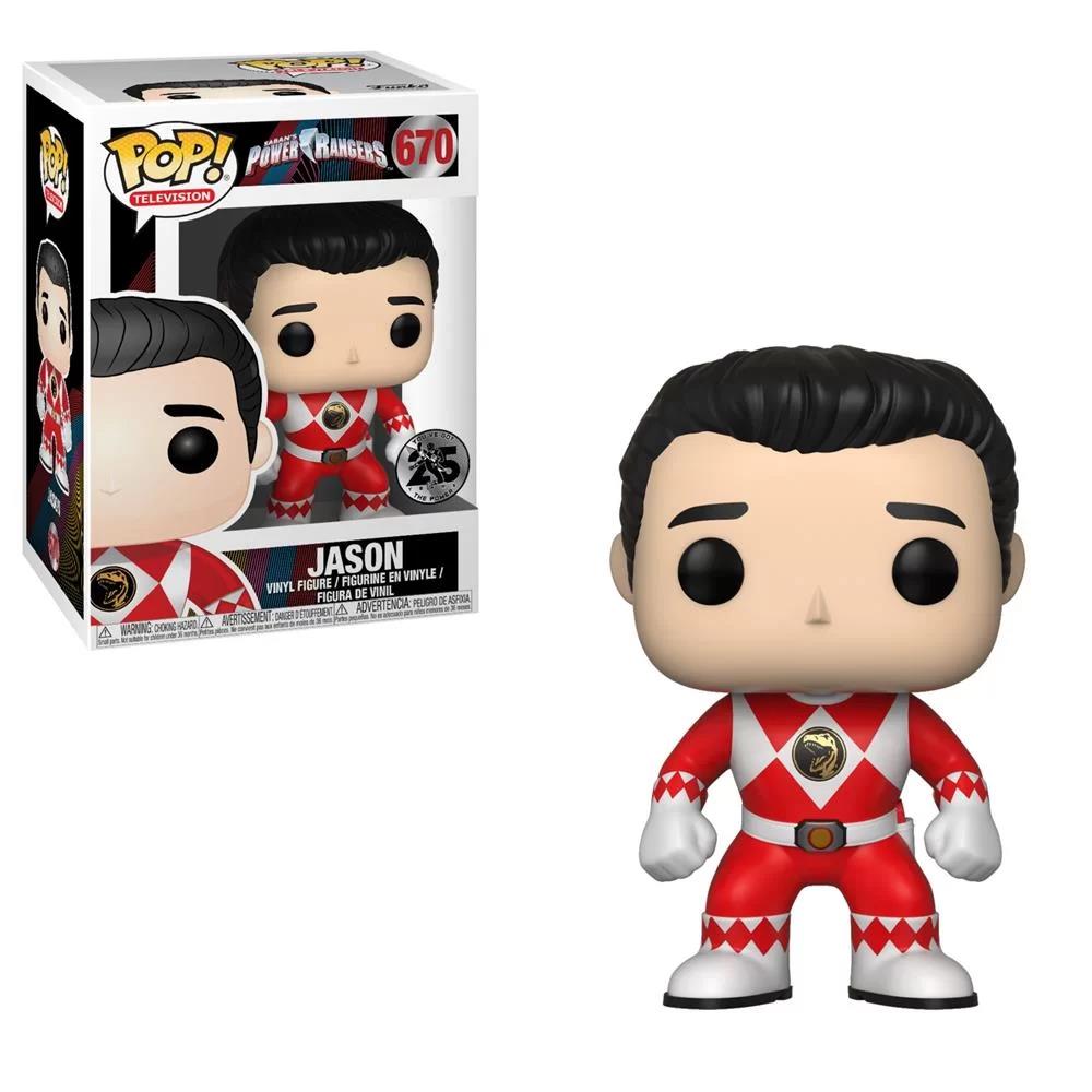 Funko Pop Jason 670 (Red Ranger) (Power Rangers 25Th Anniversary) (Television) (Vaulted)