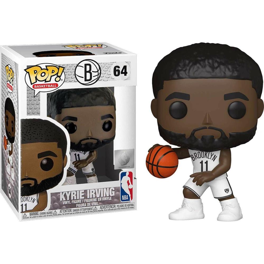 Funko Pop Kyrie Irving 64 (Nba Brooklyn Nets) (Basketball Jogador De Basquete)