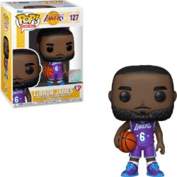 Funko Pop Lebron James 127 (Los Angeles Lakers) (Nba Basketball) (Jogador De Basquete)