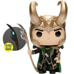 Funko Pop Loki With Scepter 985 (Marvel) (Avengers) (Glows) (Special Edition)