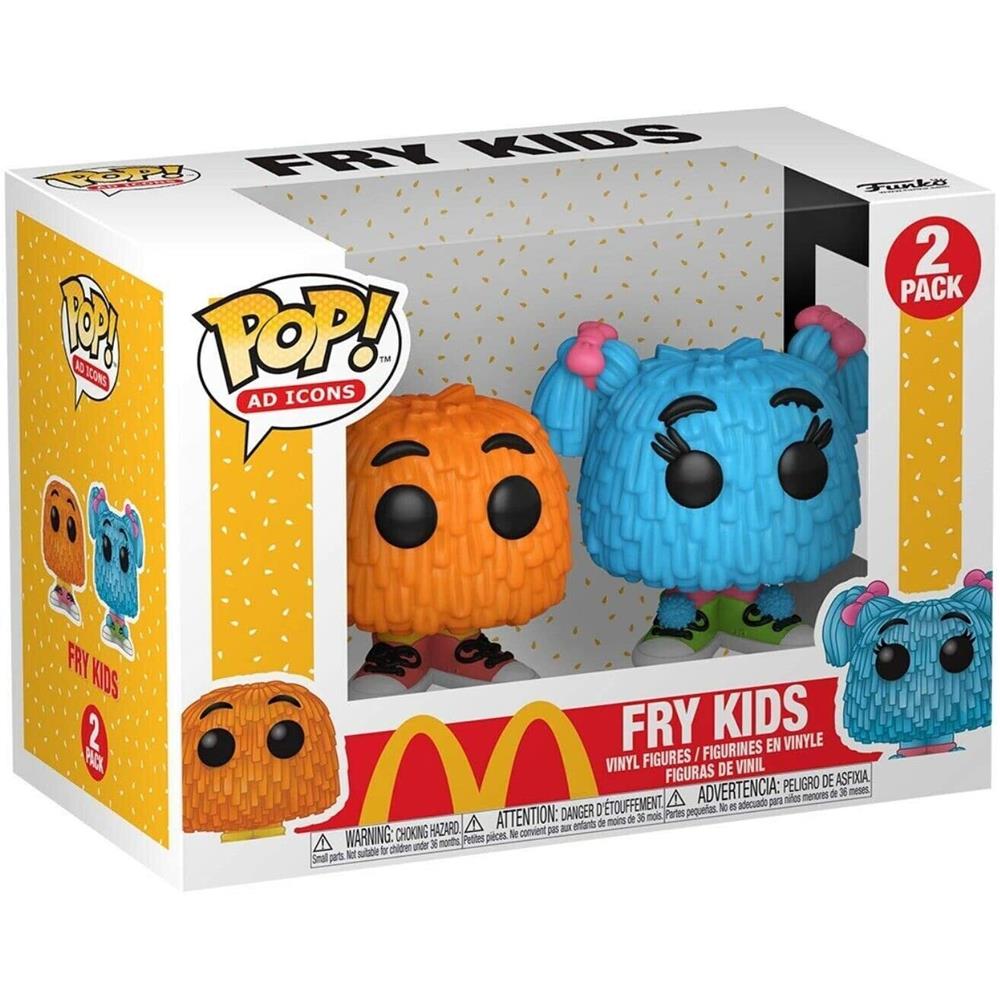Funko Pop Mc Donalds Fry Kids (2 Pack) (Ad Icons)