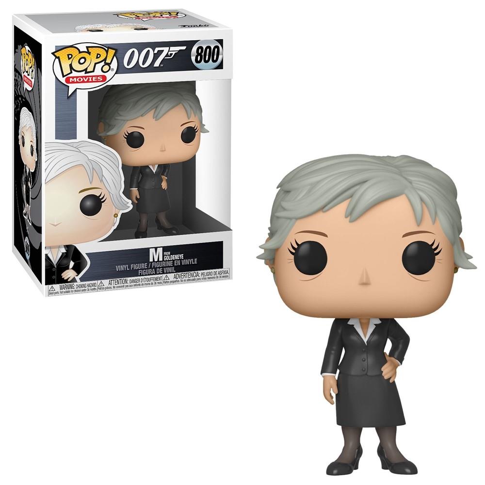 Funko Pop Movies – 007 James Bond M (From Goldeneye) 800 (Vaulted) Funko Pop Movies - 007 James Bond M (From Goldeneye) 800 (Vaulted)