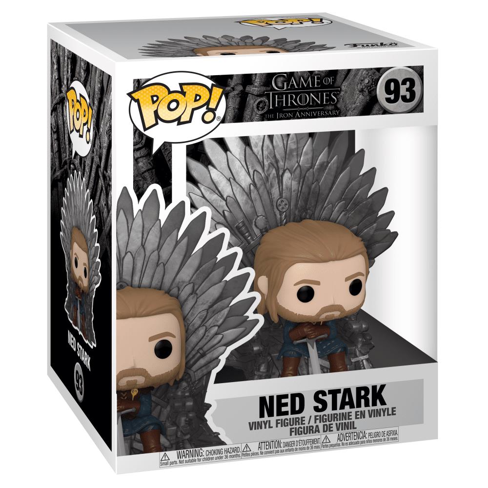 Funko Pop Ned Stark On Throne 93 (Deluxe) (Game Of Thrones)