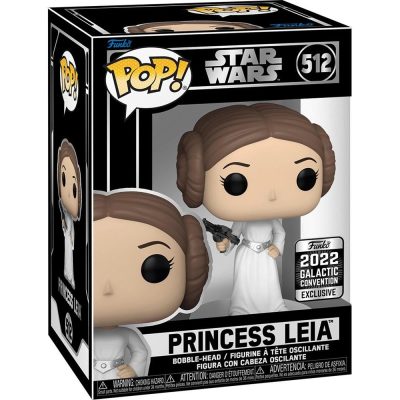 Funko Pop Princesa Leia 512 (Star Wars) (2022 Galactic Convention Exclusive)