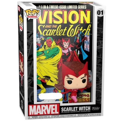 Funko Pop Scarlet Witch 01 (Marvel Comic Covers) (Feiticeira Escarlate)