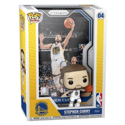 Funko Pop Stephen Curry 04 (Trading Cards) (Basketball Nba) (Jogador Basquete)