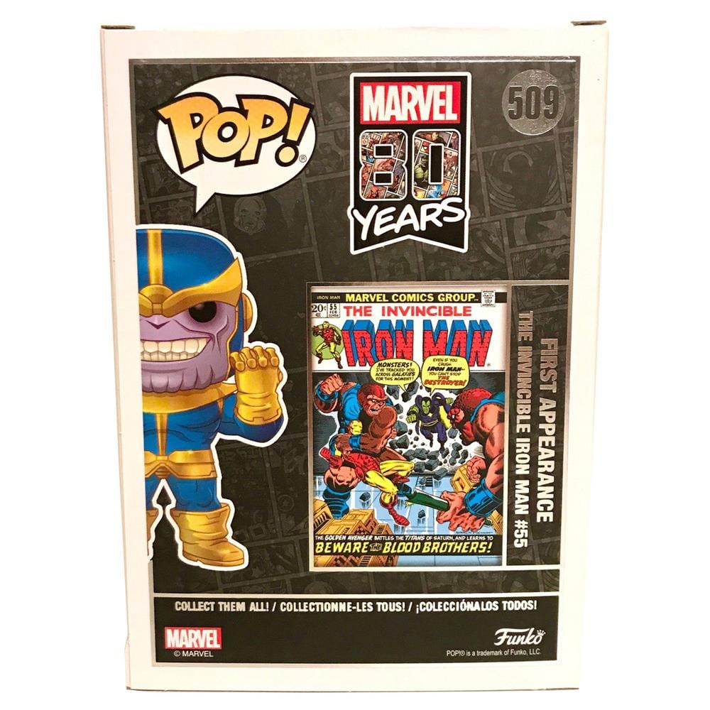 Funko Pop Thanos 509 (Marvel 80 Years) (Exclusive Marvel Collector Corps)