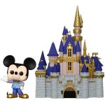 Funko Pop Town Castelo Cinderella E Mickey Mouse 26 (Walt Disney 50Th Anniversary)