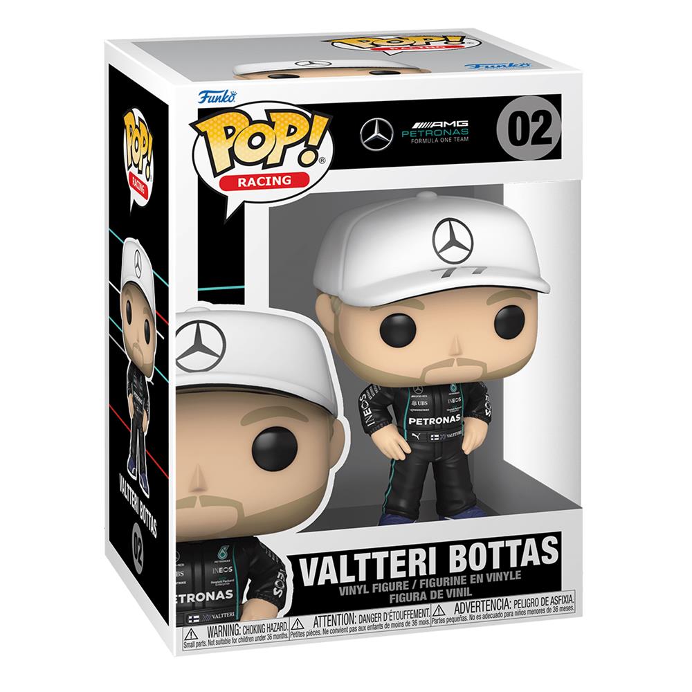 Funko Pop Valtteri Bottas 02 (Piloto F1) (Racing) (Amg Petronas Formula One Team)