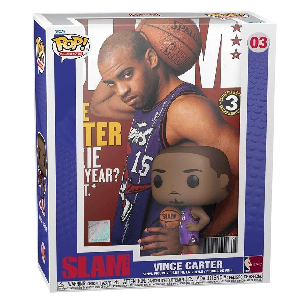Funko Pop Vince Carter 03 (Magazine Covers) (Slam) (Basketball Nba) (Jogador Basquete)