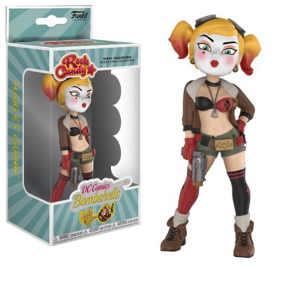 Funko Rock Candy Harley Quinn (Dc Comics Bombshells) (Arlequina)