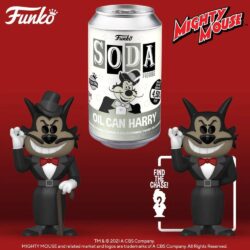 Funko Soda Figure Oil Can Harry (Super Mouse) (Mighty Mouse) (Edição Limitada A 4500 Peças)