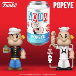 Funko Soda Figure Popeye (Desenho Antigo) (Edição Limitada A 4.500 Peças)