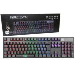 Teclado Mecanico Dazz Cybertronic Content Blue, Backlit, Switch Blue, Abnt2, Usb Teclado Mecanico Dazz Cybertronic Content Blue, Backlit, Switch Blue, Abnt2, Usb