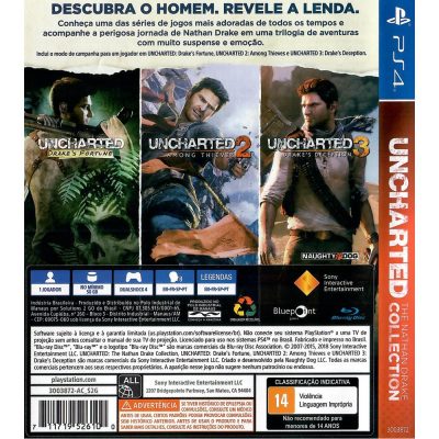 Uncharted The Nathan Drake Collection Playstation Hits Ps4
