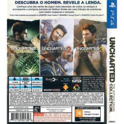 Uncharted The Nathan Drake Collection Ps4 - Jogo Mídia Física -