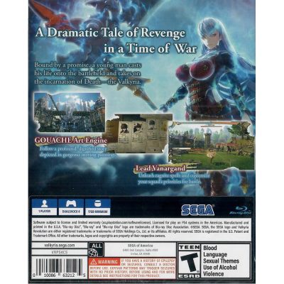 Valkyria Revolution Ps4 - Jogo MĂdia FĂsica
