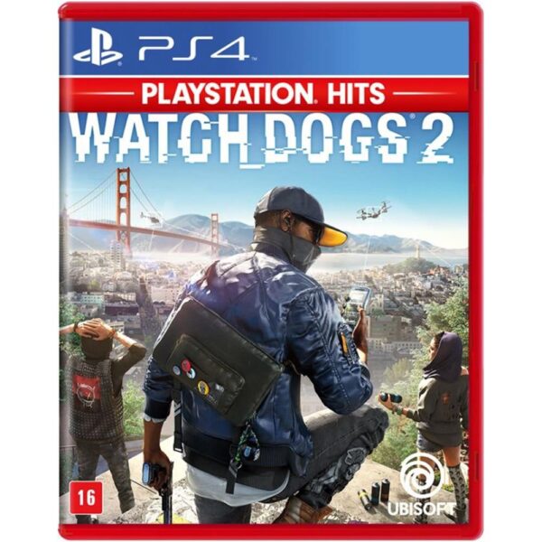 Watch Dogs 2 Playstation Hits Ps4 - Jogo Mídia Física -