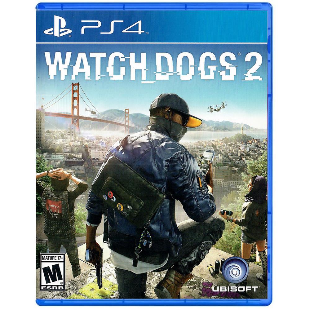Watch Dogs 2 Ps4 #2 - Jogo Mídia Física - Sem Manual -