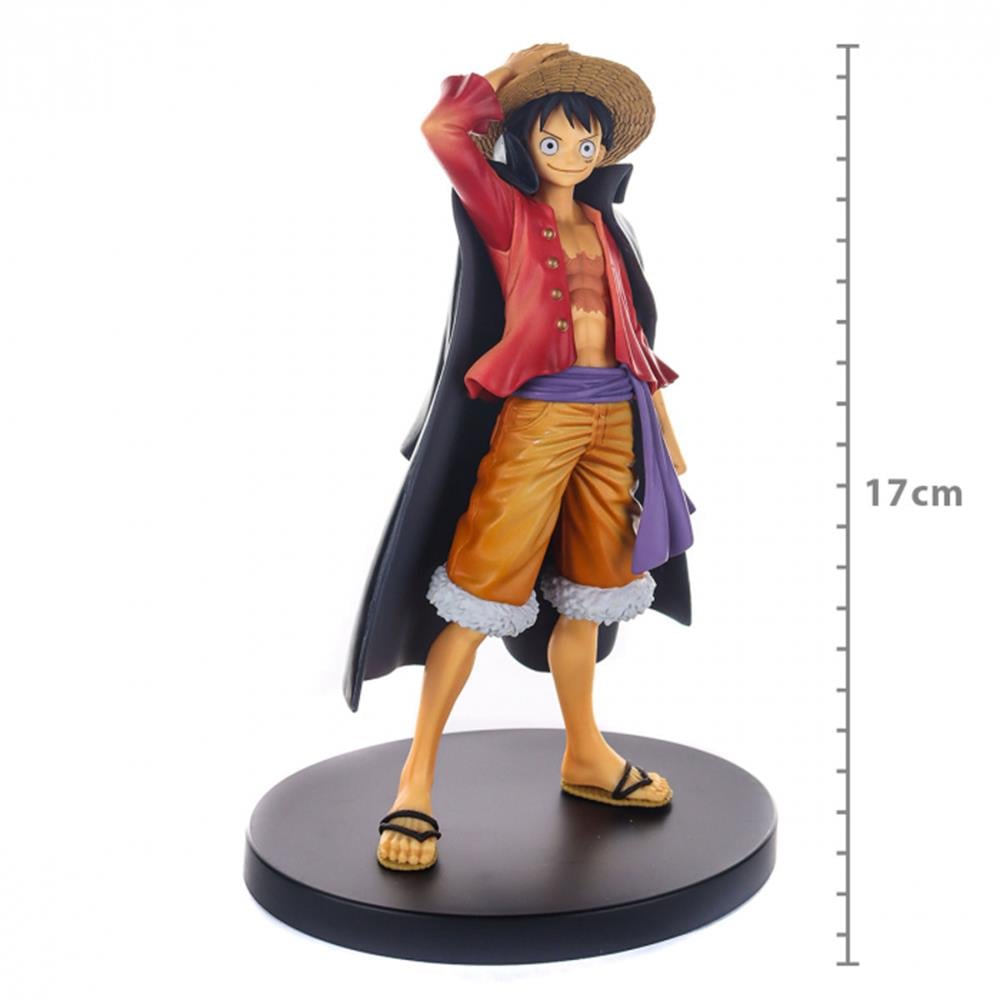 Boneco one piece - luffy - the grandline men saga de wano - bandai