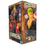 Action Figure Roronoa Zoro (The Grandline Men Saga De Wano) Bandai Banpresto Action Figure Roronoa Zoro (The Grandline Men Saga De Wano) Bandai Banpresto