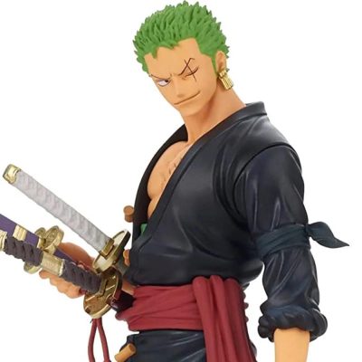 Action Figure Roronoa Zoro (The Grandline Men Saga De Wano) Bandai Banpresto