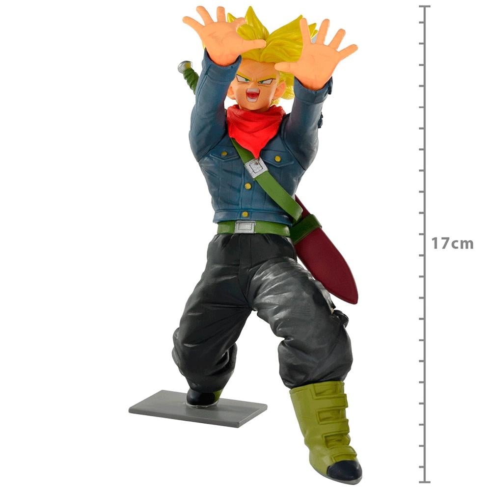 Trunks do Futuro, Action Figure Colecionável, Dragon Ball Z