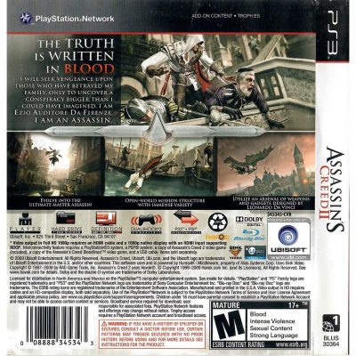 Assassins Creed 2 Ps3 (Ac Ii)