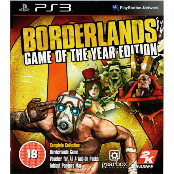 Borderlands Game Of The Year Edition Ps3 (Goty) (Jogo Mídia Física) (Playstation 3)