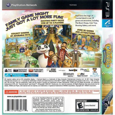 Carnival Island Ps3 (Requer Ps Move)