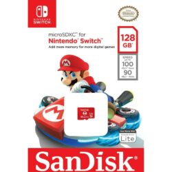Cartão De Memória 128Gb Oficial Nintendo Switch Sandisk - Micro Sdxc Memory Card