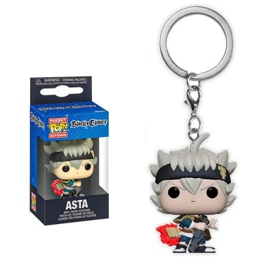Chaveiro Funko Pop Asta (Pocket Keychain Black Clover)