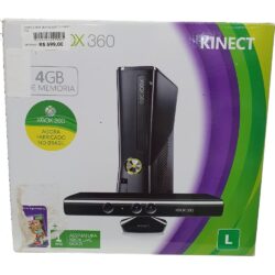 Console Xbox 360 4Gb Slim Com Kinect #20