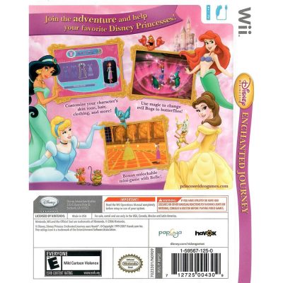 Disney Princess Enchanted Journey Nintendo Wii (Jogo MÃdia FÃsica)