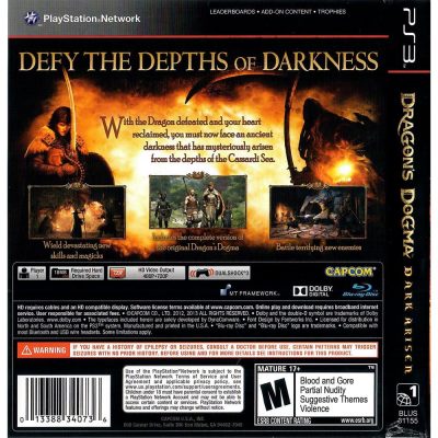 Dragons Dogma Dark Arisen Ps3 (Seminovo) (Jogo Mídia Física)