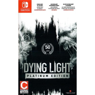 Dying Light Platinum Edition Nintendo Switch (Jogo Mídia Física)