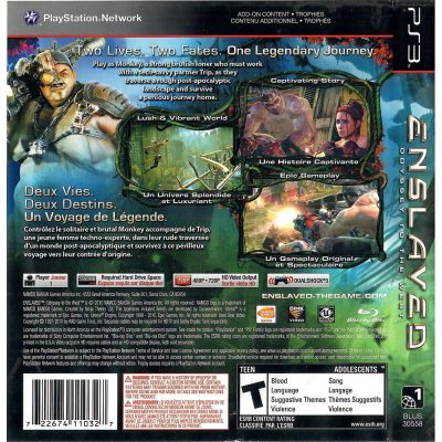 Enslaved Odyssey To The West Ps3
