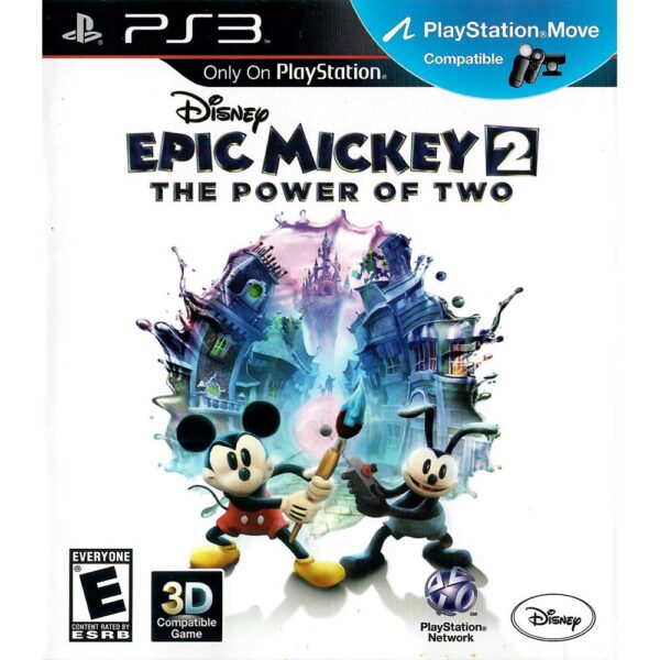 Epic Mickey 2 The Power Of Two Ps3 (Jogo Mídia Física Playstation 3)