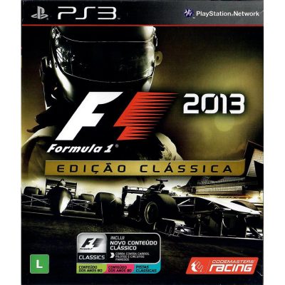 F1 2013 Ps3 (Formula Um) (Jogo Mídia Física Playstation 3)