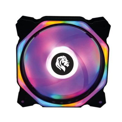 Fan Cooler 12X12cm Led Rgb Hayom - Fc1301