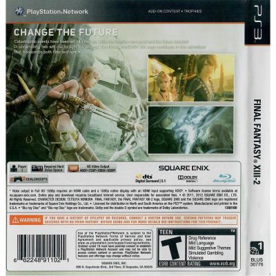 Final Fantasy Xiii-2 Ps3