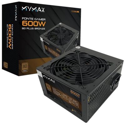 Fonte Gamer Atx 600W 80 Plus Bronze - Pfc Ativo(Mpsu/Fp650w)