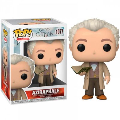 Funko Pop Aziraphale 1077 (Good Omens Belas Maldições) (Television)