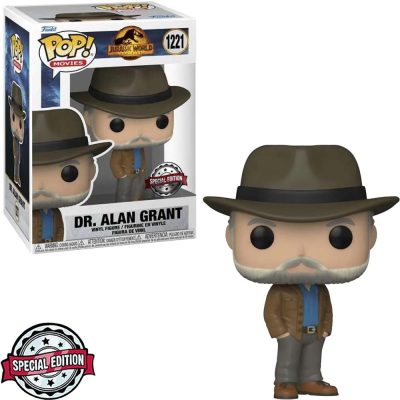 Funko Pop Dr. Alan Grant 1221 (Jurassic World Dominion) (Movies) (Special Edition)