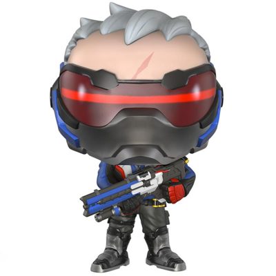 Funko Pop Gsoldier 76 #96 (Overwatch) (Games) (Only Gamestop) (Vaulted)