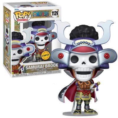 Funko Pop Samurai Brook 1129 (One Piece) (Animation) (Metallic) (Chase) (Special Edition)