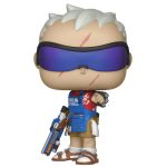 Funko Pop Soldier 76 #346 (Grillmaster) (Overwatch) (Games) (2018 Summer Convention Limited Edition) (Vaulted)